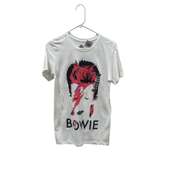 Hot Topic David Bowie Band Tee S NWT - Picture 1 of 8